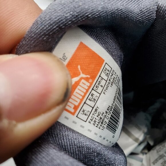 Puma Osu NM Round Toe Canvas Running Shoes Women's Size 8 - Picture 6 of 9